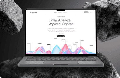 AI Music Analyst platform